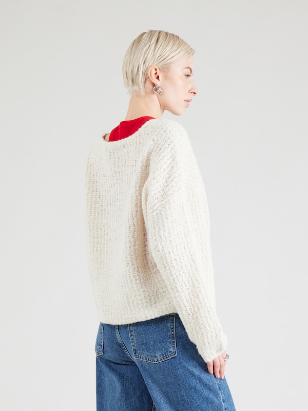VERO MODA VERO MODA Pullover 'VMJULIETTE' In Ecru