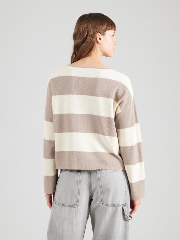 VERO MODA VERO MODA Pullover 'VMWANDA' In Taupe