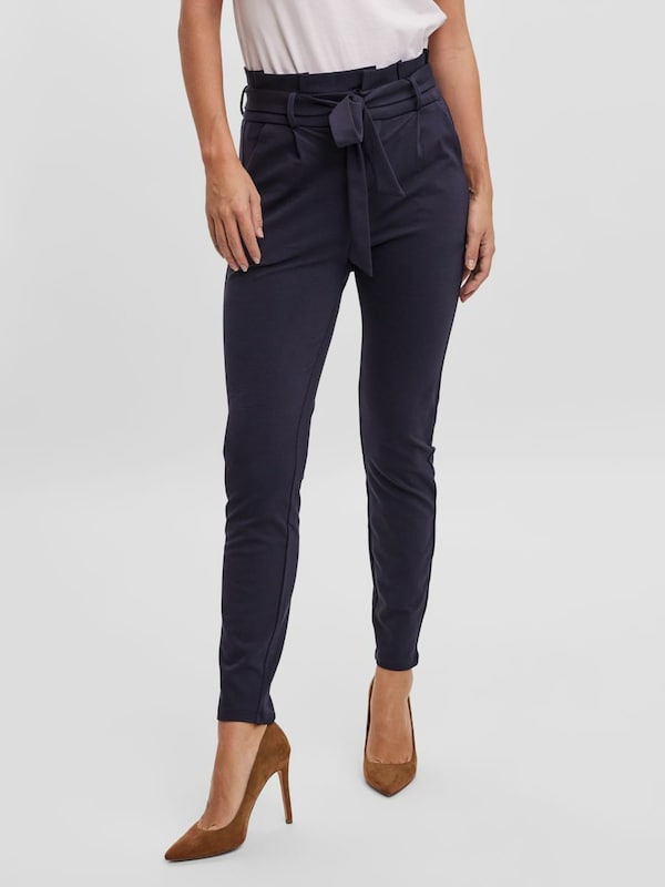 VERO MODA VERO MODA Slimfit Hose 'Eva' In Nachtblau