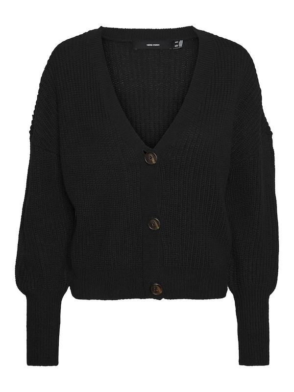 VERO MODA VERO MODA Strickjacke 'Lea' in Schwarz
