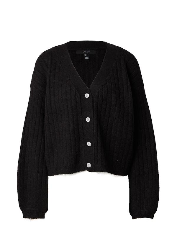 VERO MODA VERO MODA Strickjacke 'VMELYA' in Schwarz