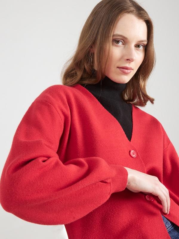 VERO MODA VERO MODA Strickjacke 'VMGold' In Rot