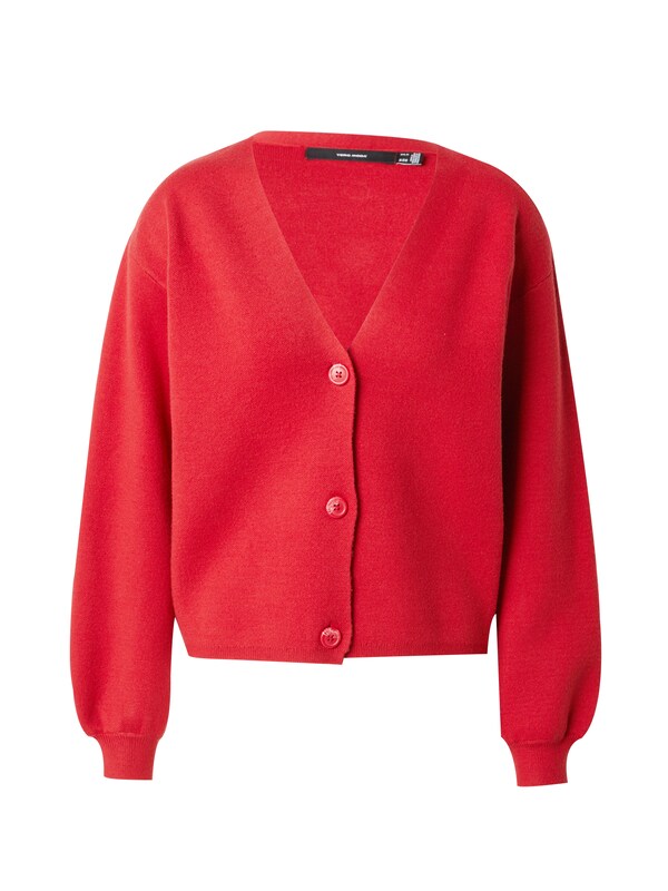 VERO MODA VERO MODA Strickjacke 'VMGold' in Rot