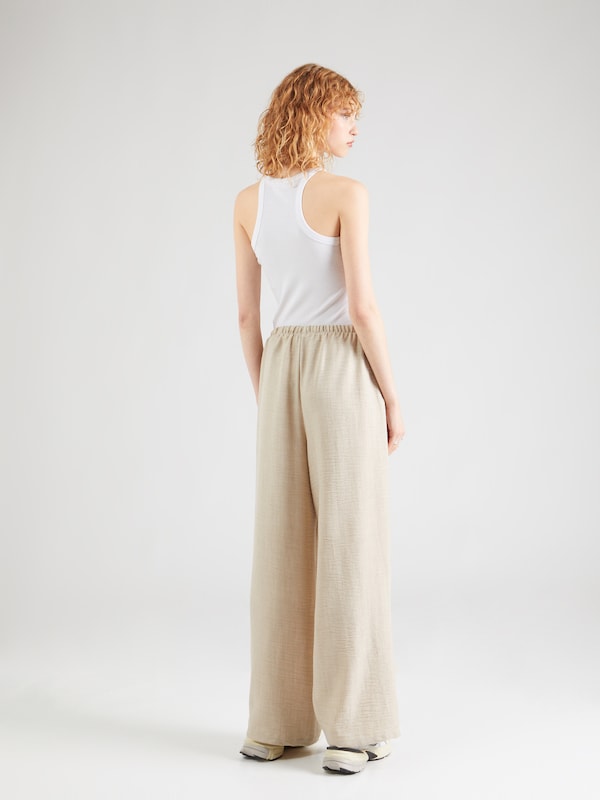 VERO MODA VERO MODA Wide Leg Hose 'Melaney' In Beige