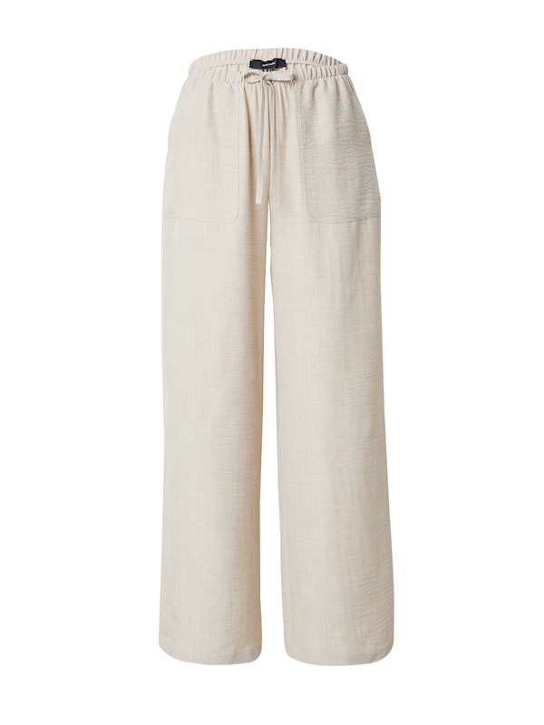 VERO MODA VERO MODA Wide Leg Hose 'Melaney' in Beige