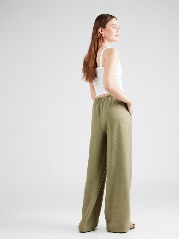 VERO MODA VERO MODA Wide Leg Hose 'Melaney' In Oliv