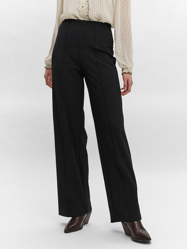 VERO MODA VERO MODA Wide Leg Hose 'VMBecky' In Schwarz