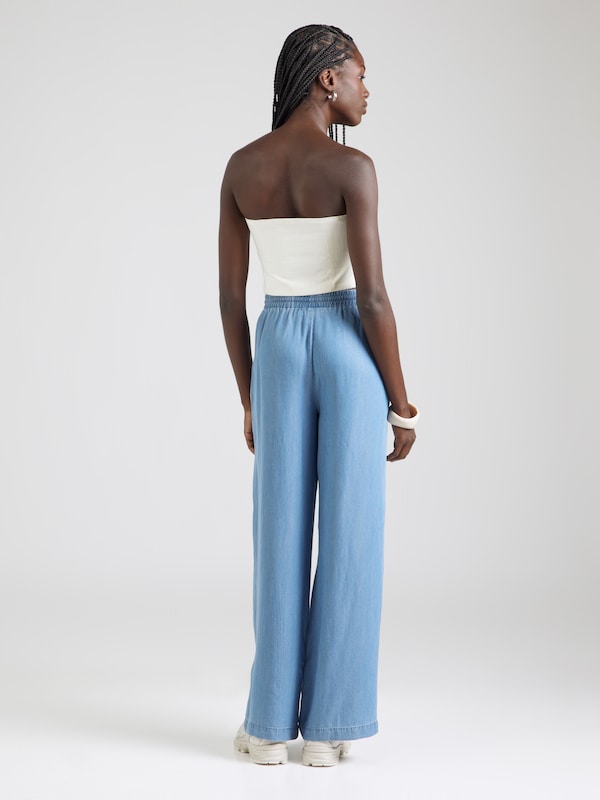 VERO MODA VERO MODA Wide Leg Hose 'VMBREE' In Blue Denim