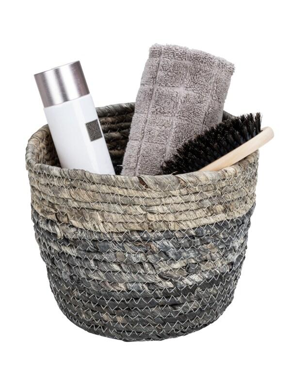 Wenko Wenko Aufbewahrungskorb In Beige Blau