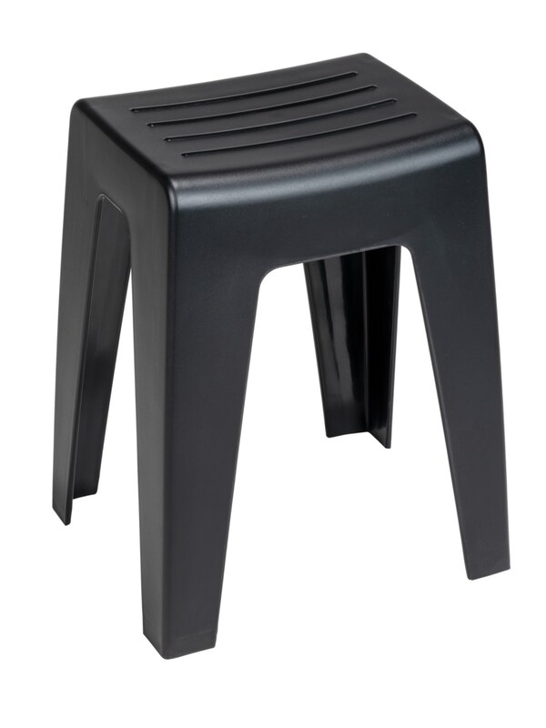 Wenko Wenko Badhocker 'Kumba' In Schwarz