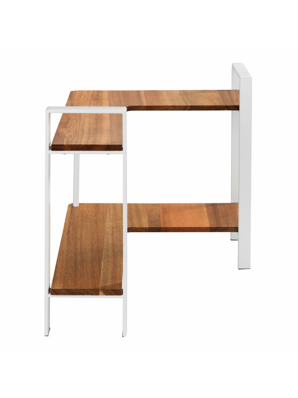 Wenko Wenko Eckregal In Karamell Weiß