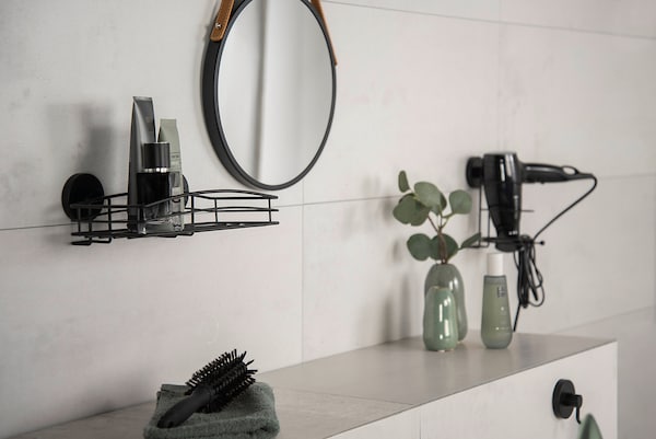 Wenko Wenko Haartrocknerhalter 'Milazzo' In Schwarz