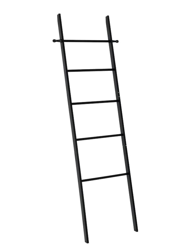 Wenko Wenko Handtuchleiter 'Loft' in Schwarz