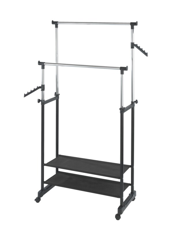 Wenko Wenko Kleiderständer 'All In' in Schwarz