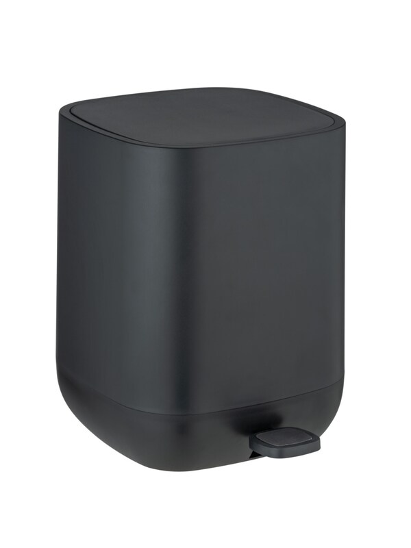 Wenko Wenko Kosmetikeimer 'Davos' 6 5l In Schwarz