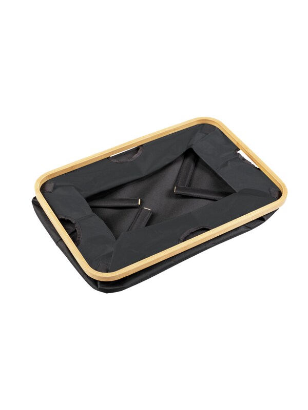 Wenko Wenko Wäschekorb 'Ecori' In Schwarz