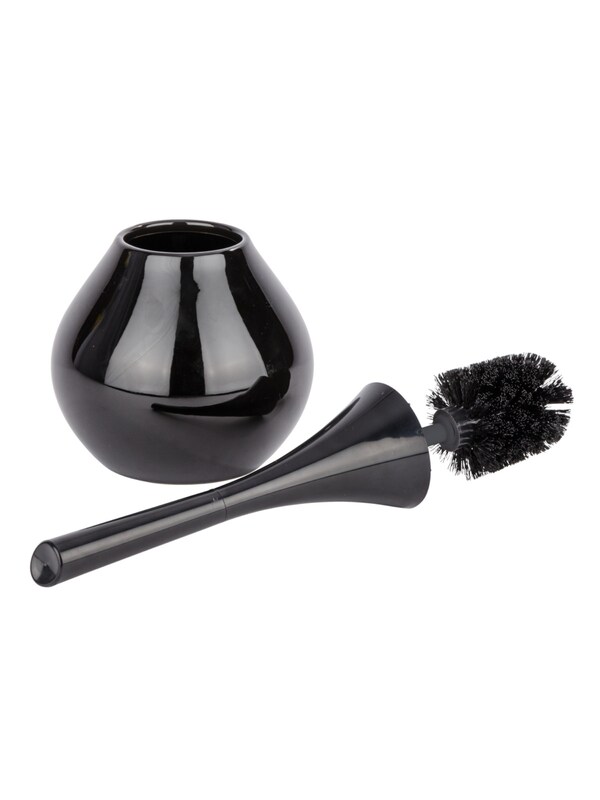 Wenko Wenko WC-Garnitur 'Flakon' In Schwarz