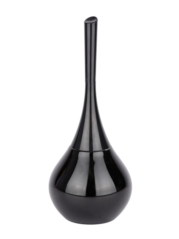 Wenko Wenko WC-Garnitur 'Flakon' in Schwarz