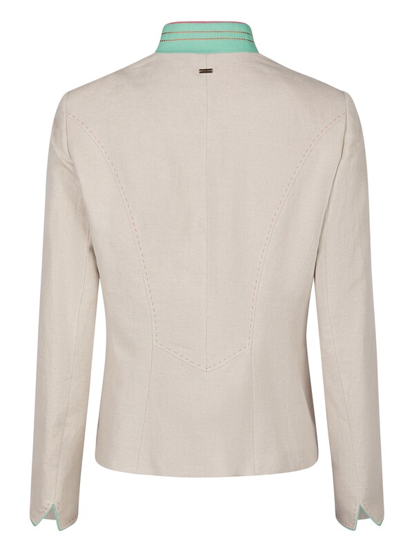 White Label White Label Janker Mit Kontrasteffekten In Beige