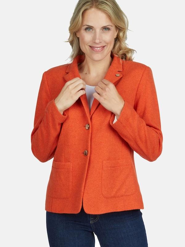White Label White Label Blazer In Orange