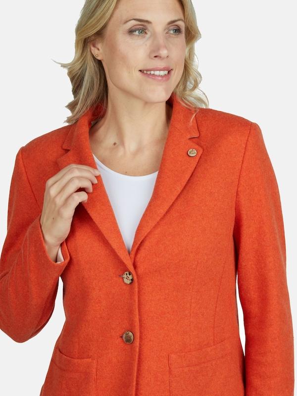 White Label White Label Blazer In Orange