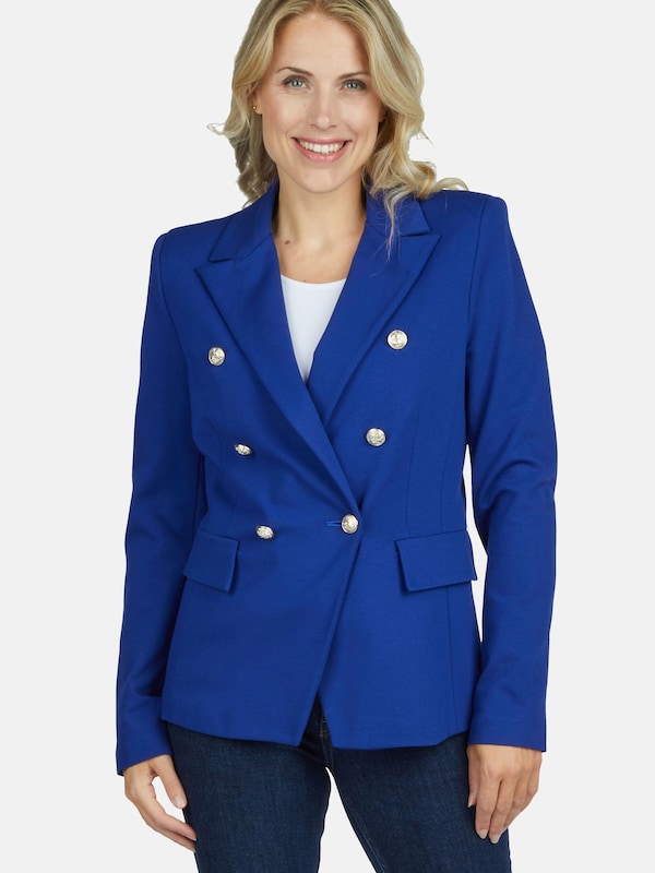 White Label White Label Blazer In Royalblau