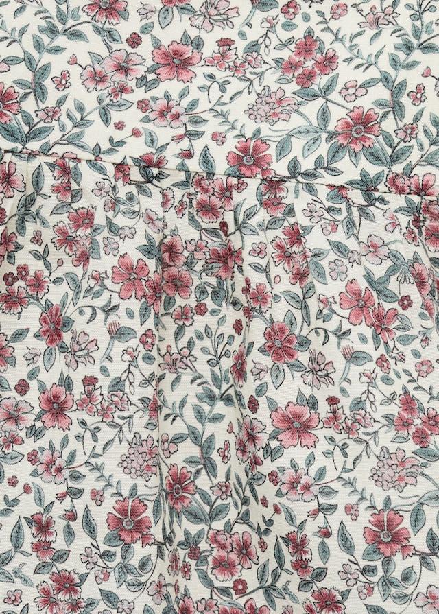 Mango Kleid Und Strampler Aus Baumwolle Mit Blumenmuster