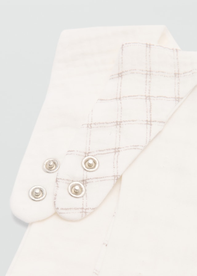 Mango 2-er Pack Gemusterte Lätzchen