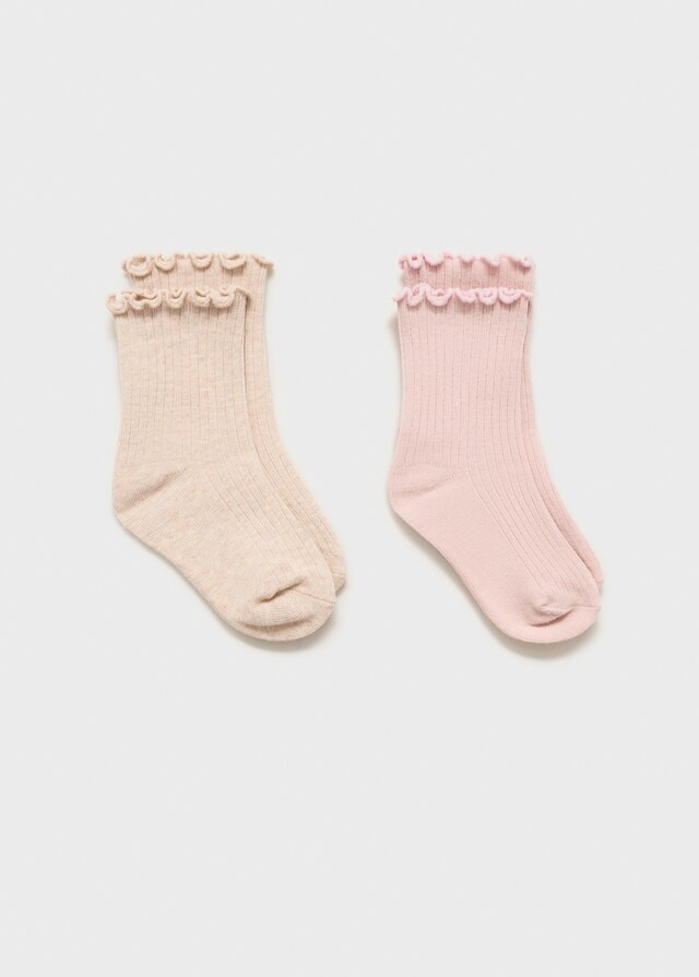 Mango 2er-Pack gemusterte Socken