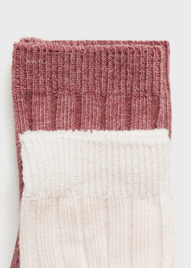 Mango 2er-Pack Kombinierte Ripp-Socken