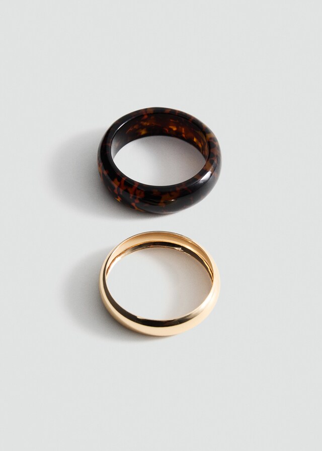 Mango 2er-Set kombinierte Armbänder