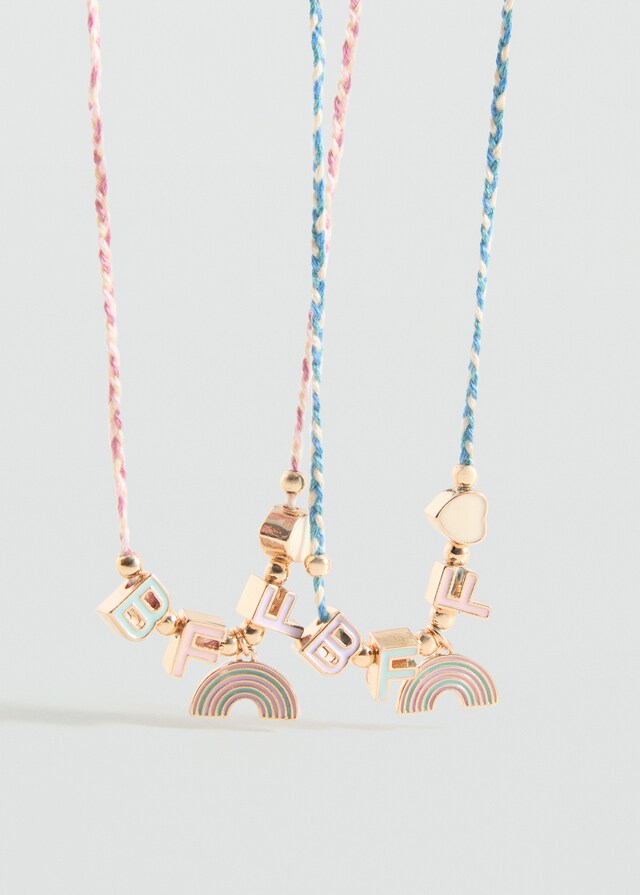 Mango 2er-Set kombinierte Halsketten