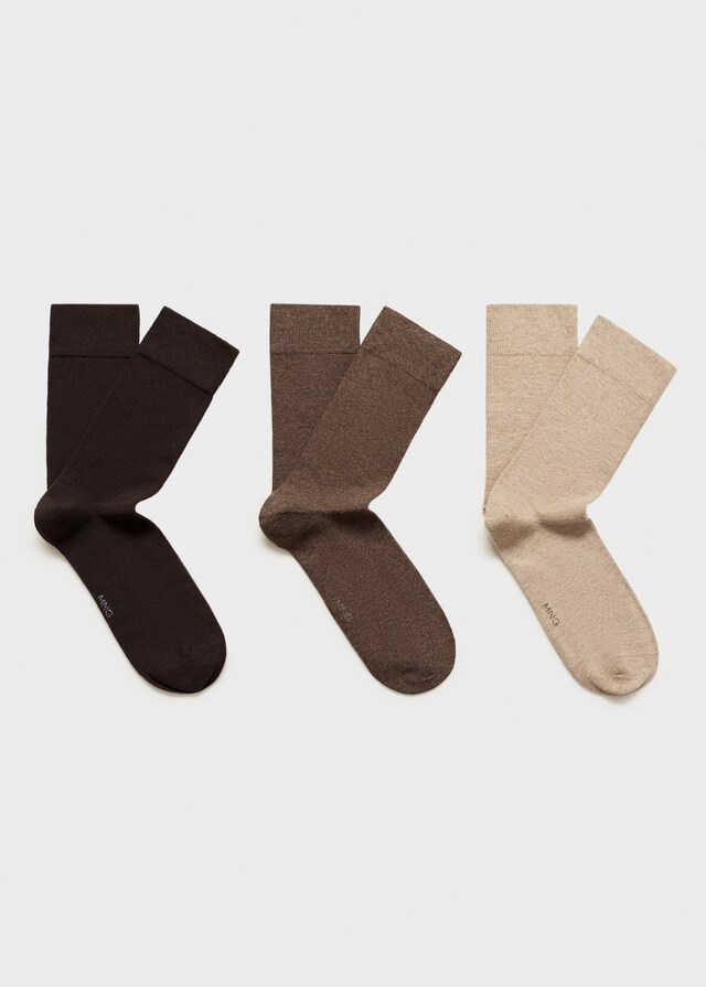 Mango 3-er Pack Baumwollsocken