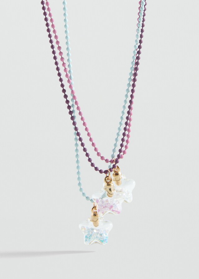 Mango 3-er Pack Kombinierte Halsketten