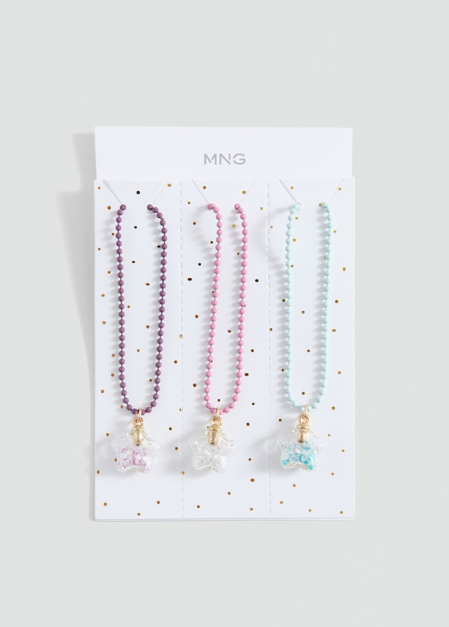 Mango 3-er Pack Kombinierte Halsketten