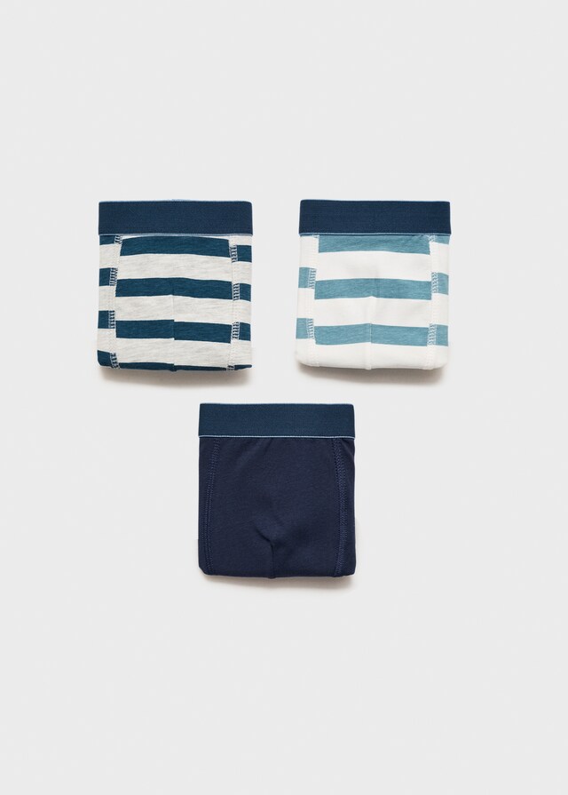 Mango 3er-Pack Baumwoll-Boxershorts