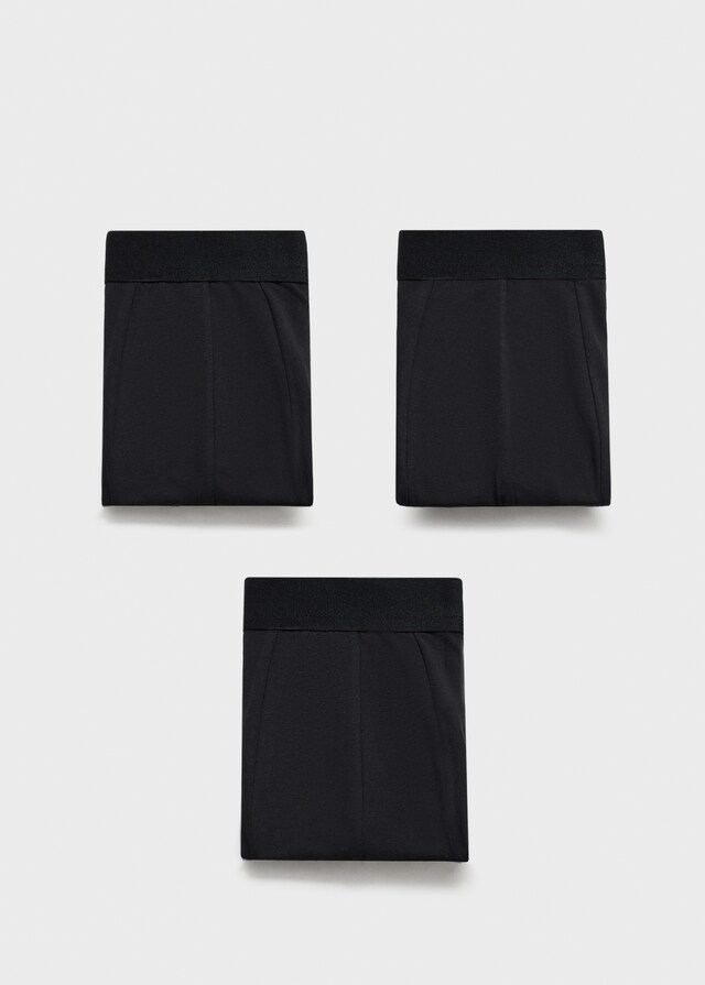 Mango 3er-Pack Baumwoll-Boxershorts