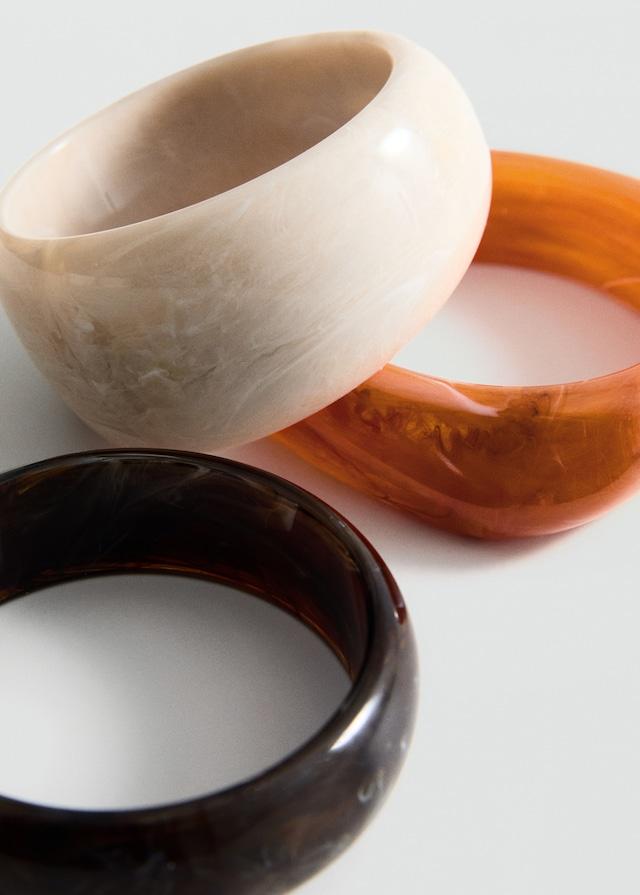 Mango 3er-Set Mit Kombinierten Armbändern