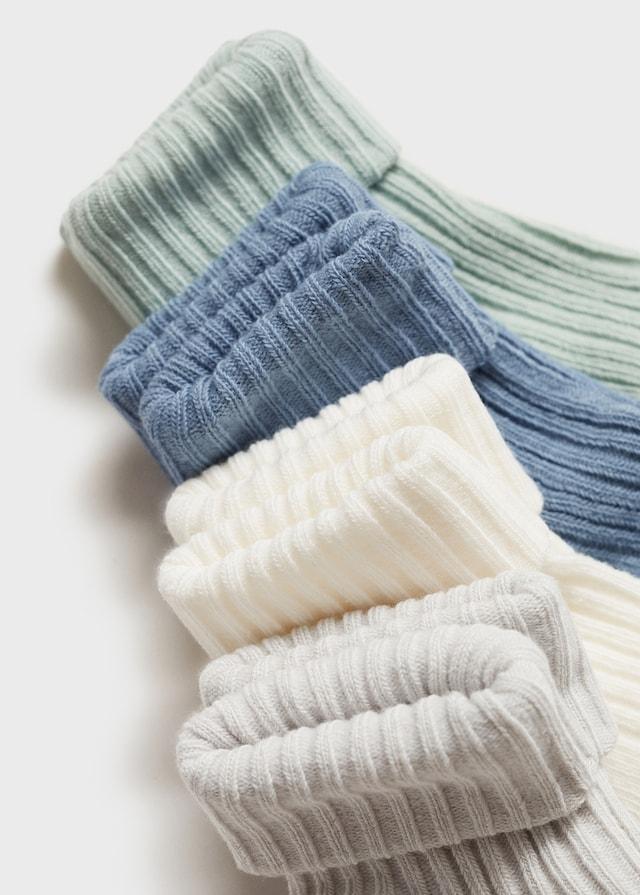 Mango 4er-Pack Rippsocken