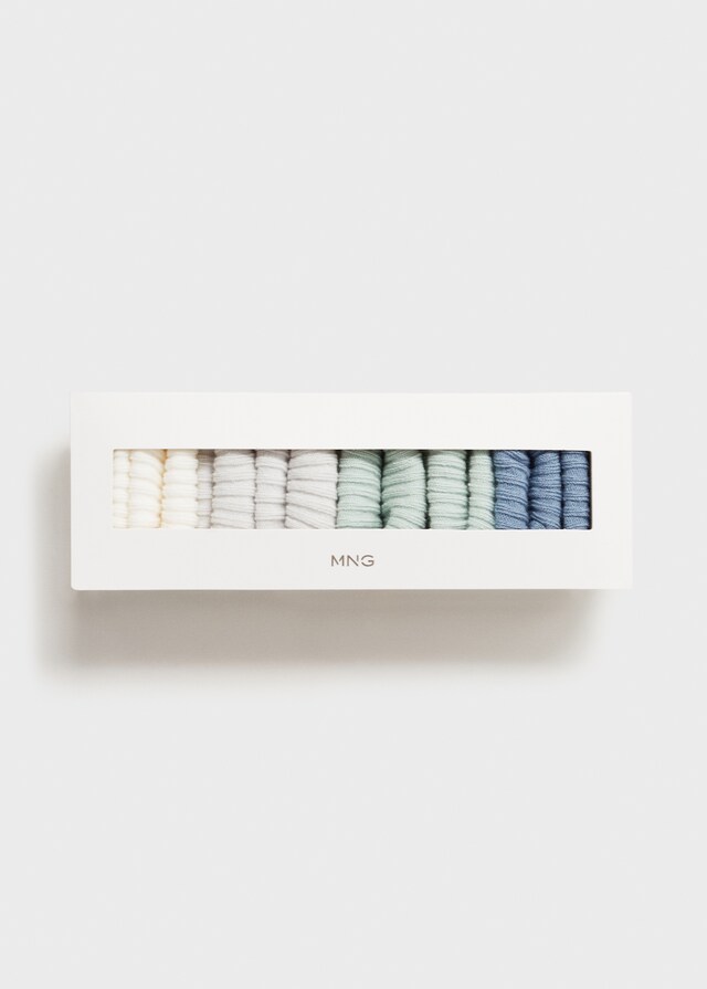 Mango 4er-Pack Rippsocken