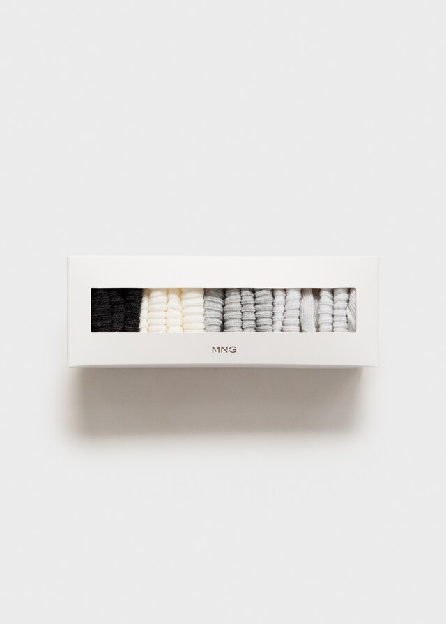 Mango 4er-Pack Rippsocken