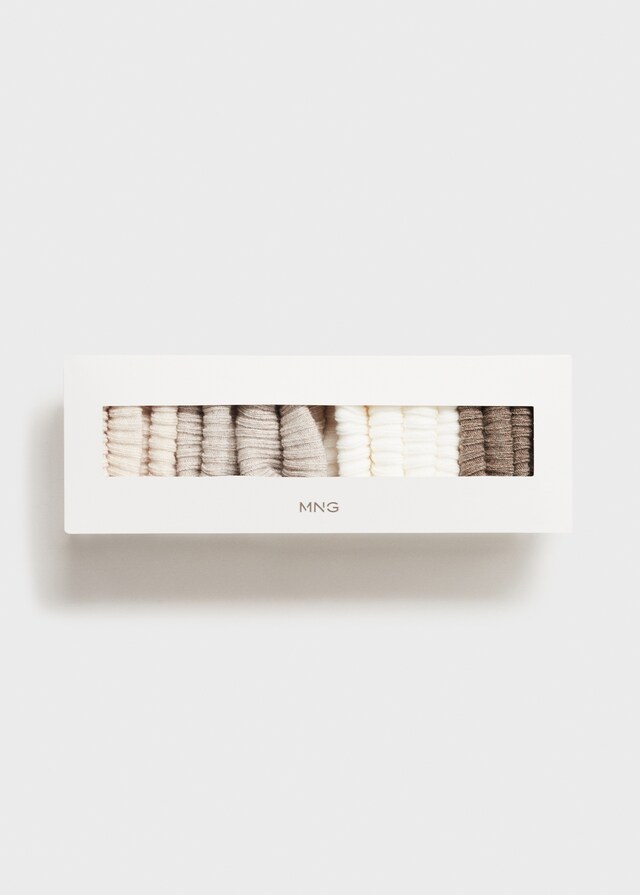 Mango 4er-Pack Rippsocken