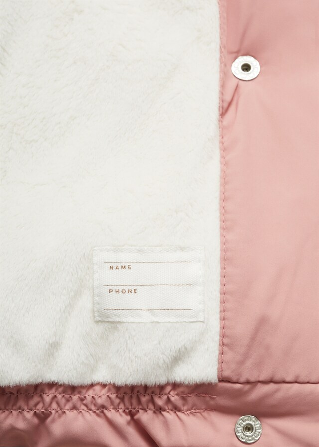 Mango Anorak Mit Kunstfell-Innenseite