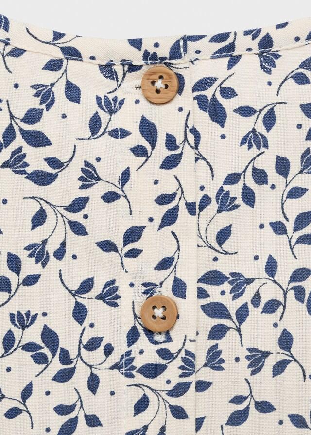 Mango Ärmellose Printbluse