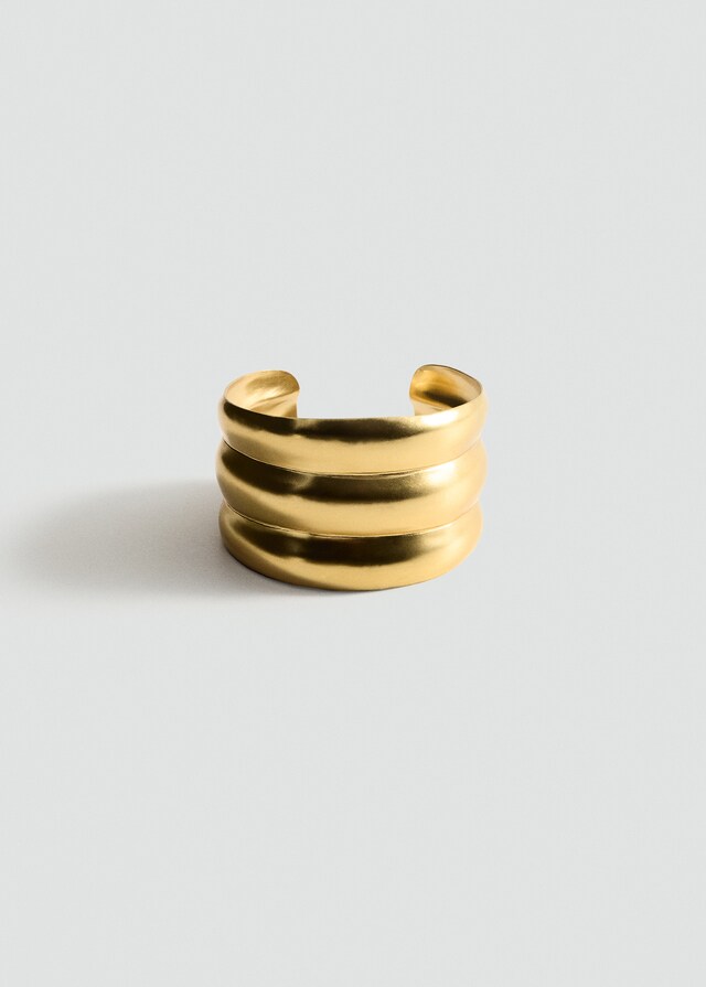 Mango Armreif mit Relief