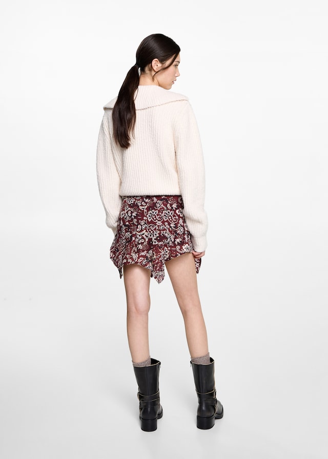 Mango Asymmetrisches Printkleid