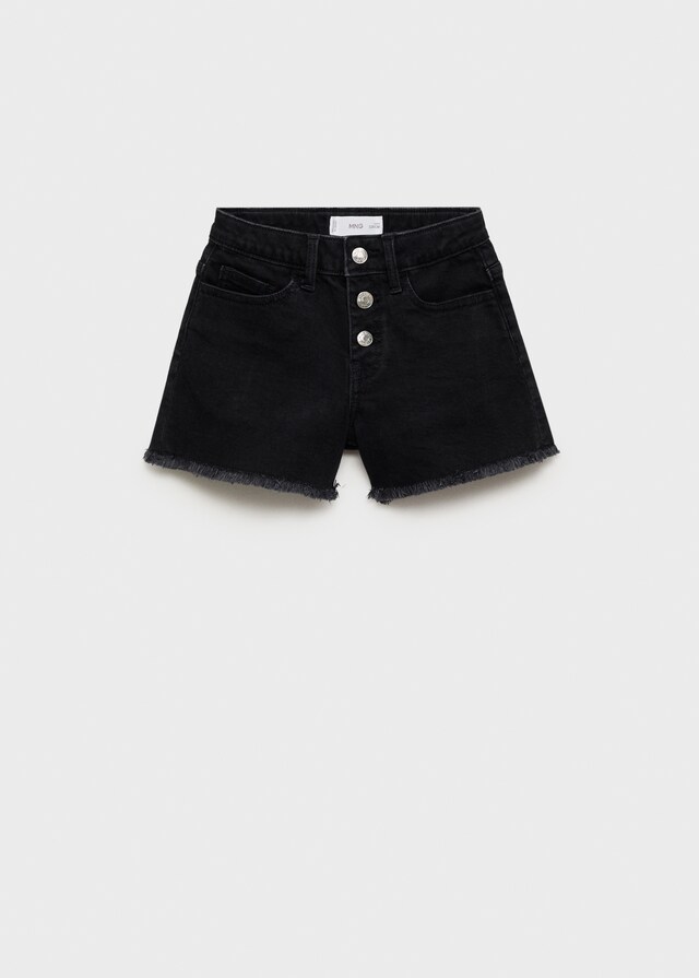 Mango Ausgefranste Jeansshorts