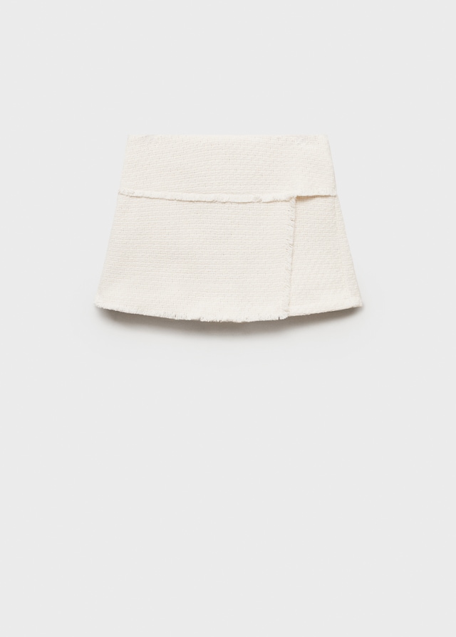 Mango Ausgefranster Hosenrock