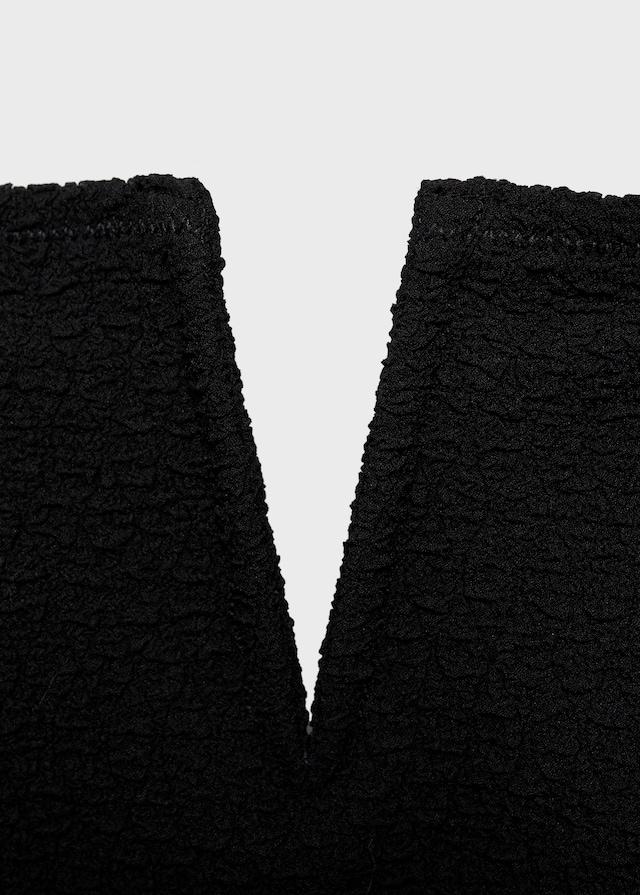 Mango Badeanzu Mit Schlitz Am Ausschnitt