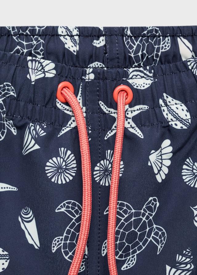 Mango Badeshorts Mit Maritimem Print